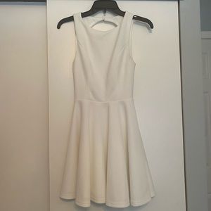 White Skater Dress